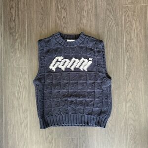 GANNI Sweater Vest 🫐 Size XS